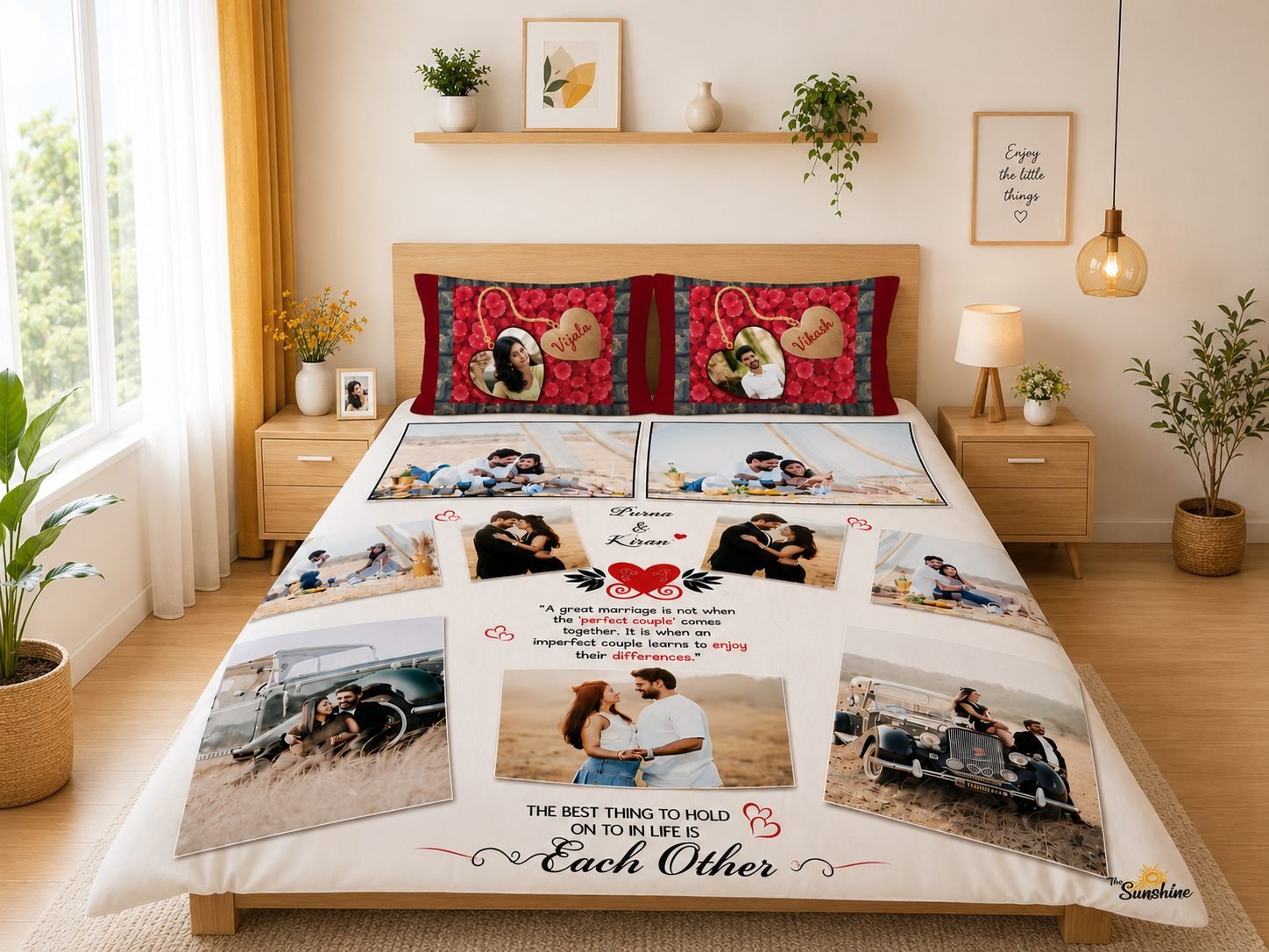 Premium personalized cotton furnishings